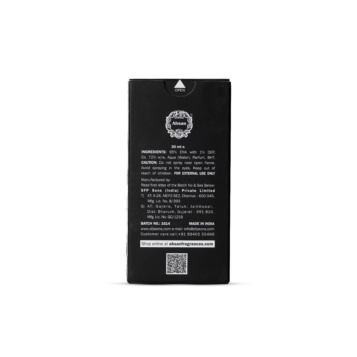30ML AHSAN BLACK MAGNET