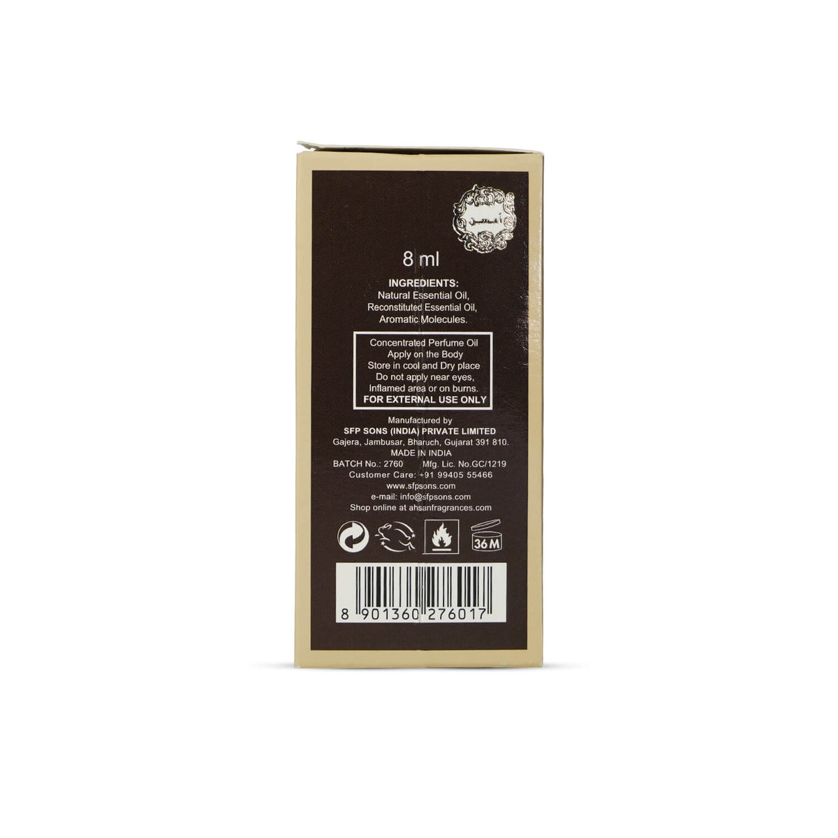 8ML AHSAN CHOCO MUSK