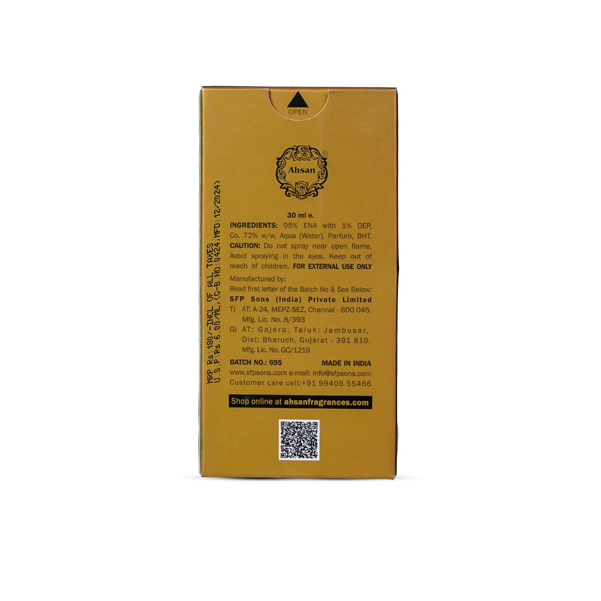 30ML AHSAN GOLDEN MAGNET